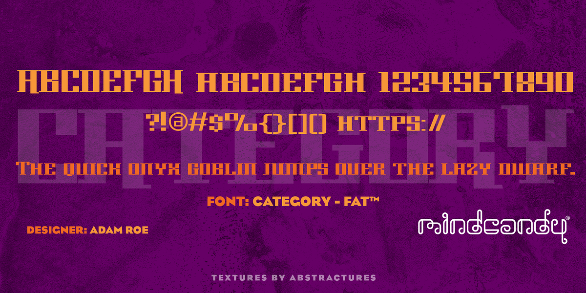 Category™, a Serif Font by MINDCANDY (Photo 1 of 2)