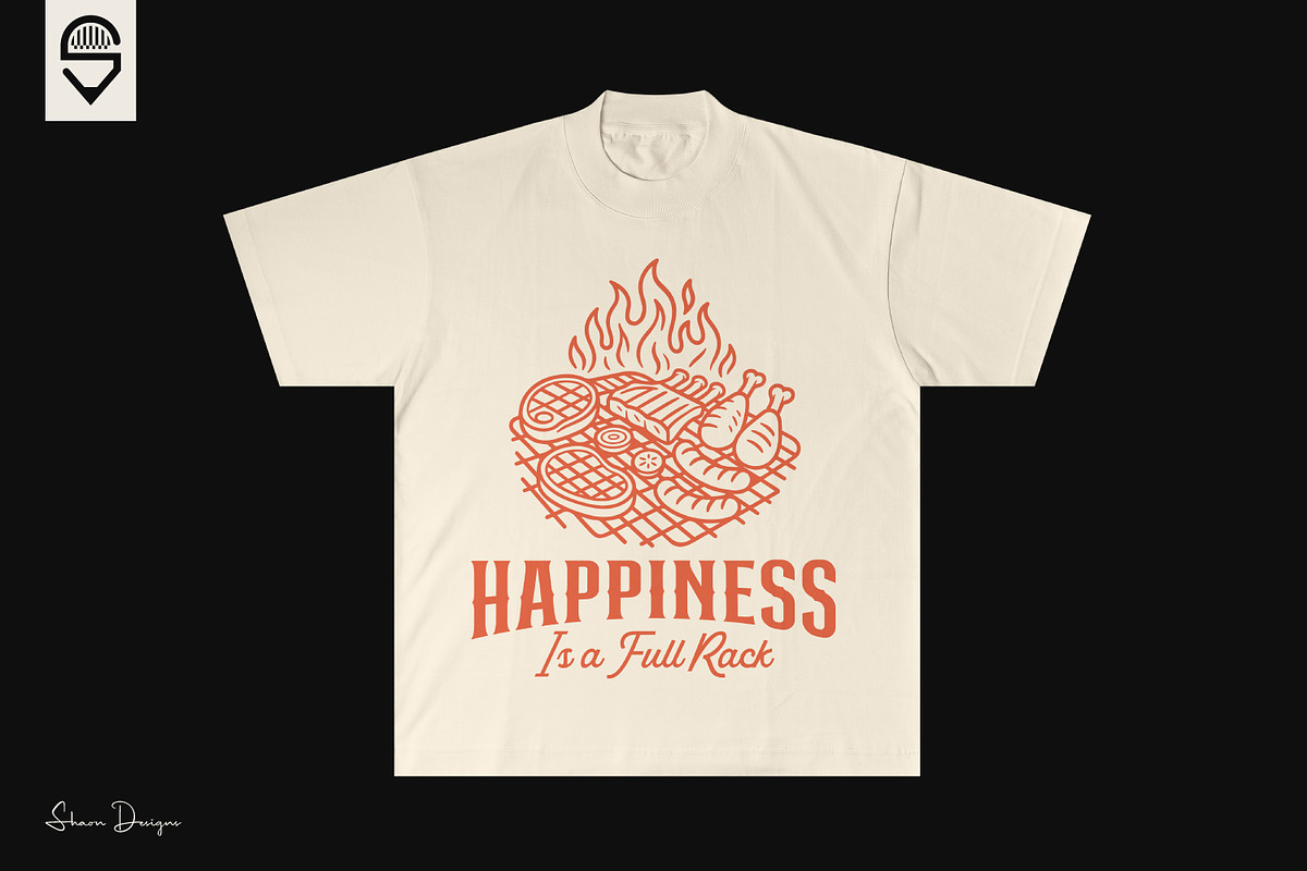 BBQ Grill Meat Lover Design, a Graphic by shaondesigns (Photo 4 of 4)