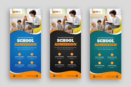 Back to School rack card or dl flyer