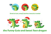 Teen Dragon, an Animal Illustration by Manudesign (Thumbnail 3 of 4)