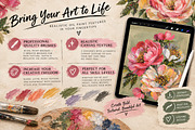 Oil & Thick Paint Procreate BrushSet, a Brush Add-On by Wicked Creative (Thumbnail 5 of 8)