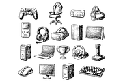 Vintage Gaming & Tech Set, an Object Graphic by RT Studio (Thumbnail 2 of 4)