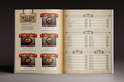 Food Menus Bundle 3, a Brochure Template by Luuqas Design (Thumbnail 5 of 5)