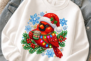 Red Bird Christmas Cardinal PNG, an Object Graphic by Zahyl Studio (Thumbnail 3 of 7)