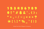 PGR Orange Street - Bubble Font, a Handwritten Font by Pikgura (Thumbnail 3 of 6)