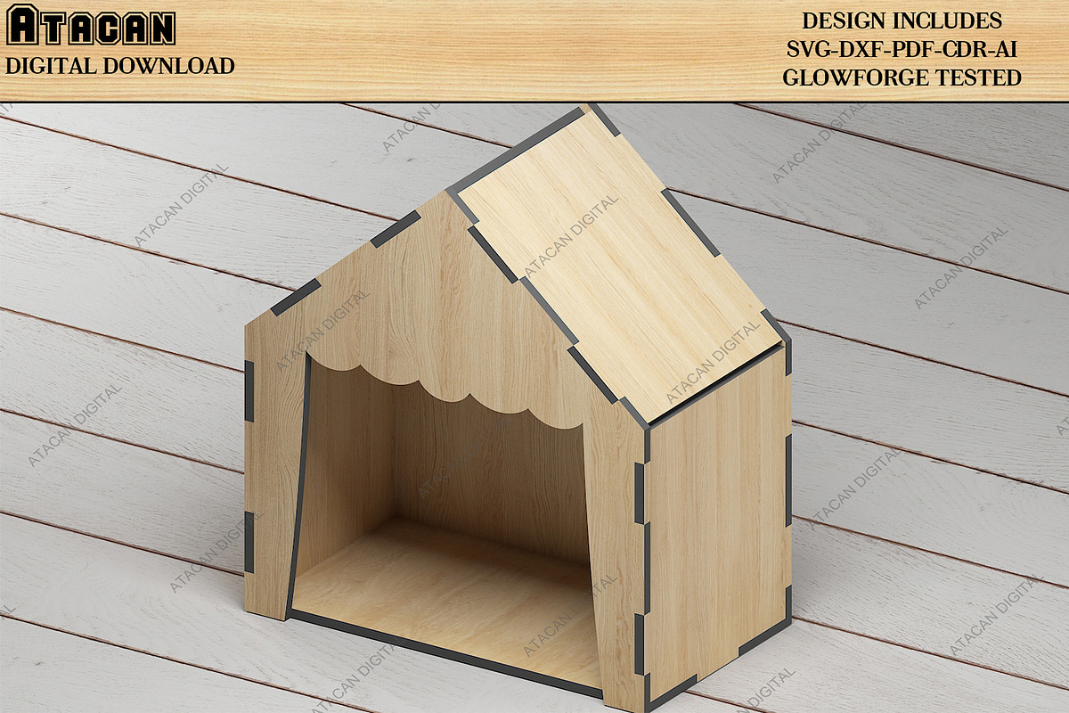 Lasercut Objects Scooter House Decor, a Design Template by AtacanDigital (Photo 10 of 10)
