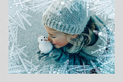 Hoarfrost Frame Overlays, a Texture Graphic by PhotoSpirit (Thumbnail 5 of 8)