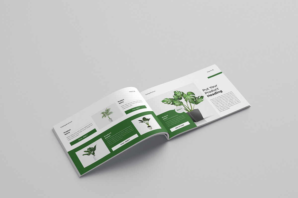 Catalog Brochure Template Landscape, a Brochure Template by Spark_Creative (Photo 8 of 11)