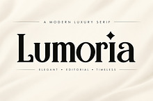 Lumoria – Modern Luxury Serif Font