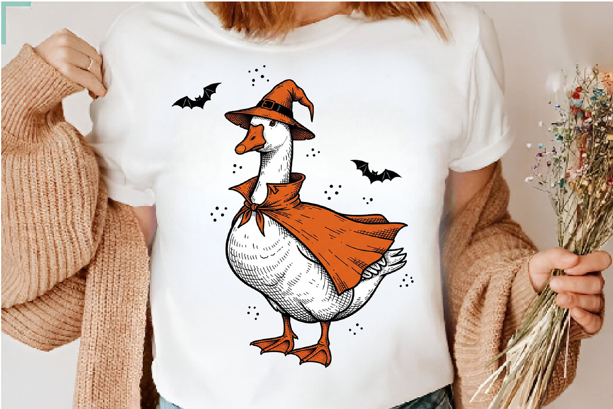 Halloween Goose PNG, an Illustration by Dream Creation (Photo 4 of 5)