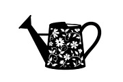 50 Garden Watering Can Silhouette bu, an Illustration by Designer_Momina (Thumbnail 21 of 51)