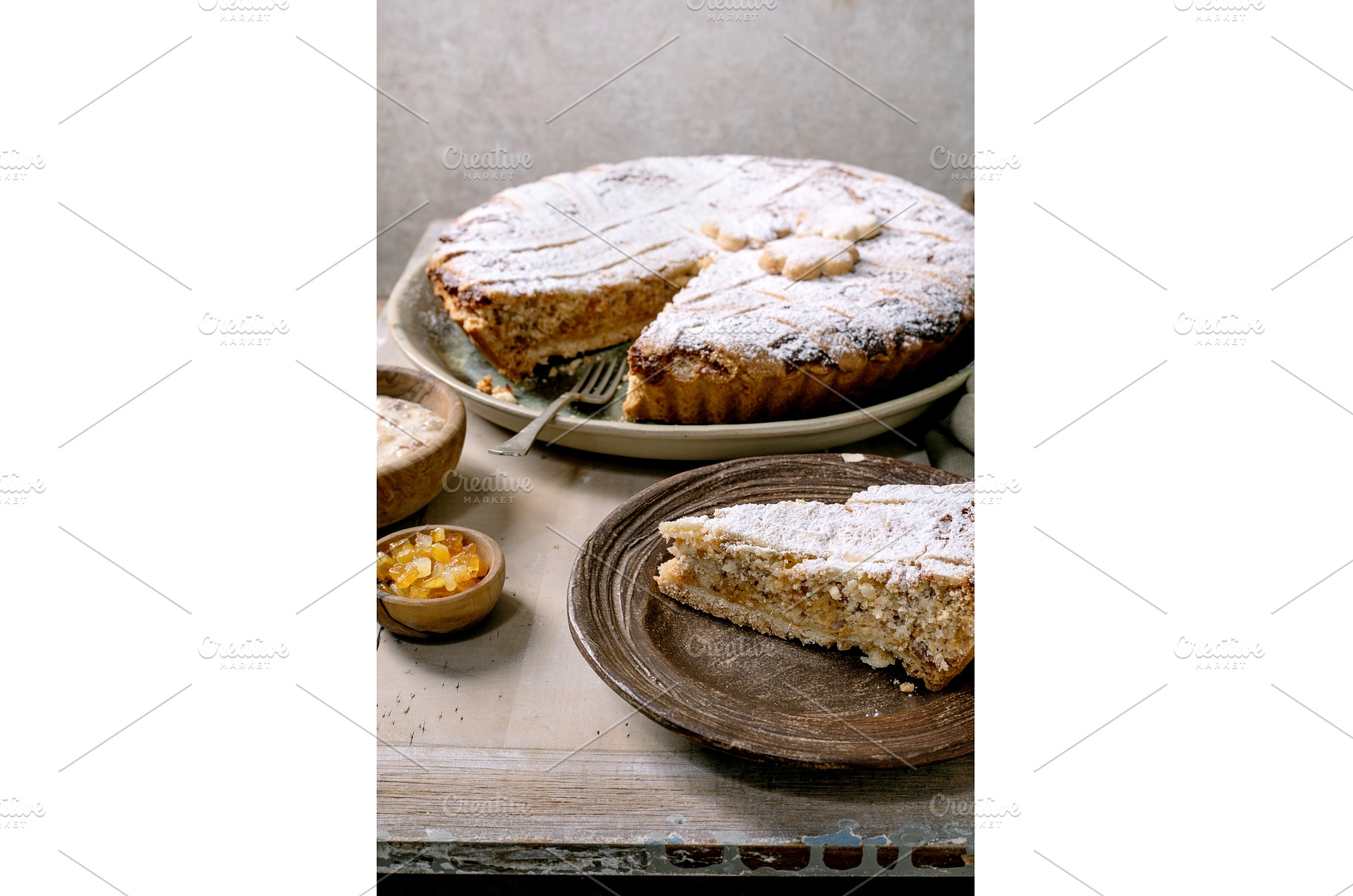 Homemade Tart Pastiera Napolitano, a Food & Drink Photo by Natasha Breen