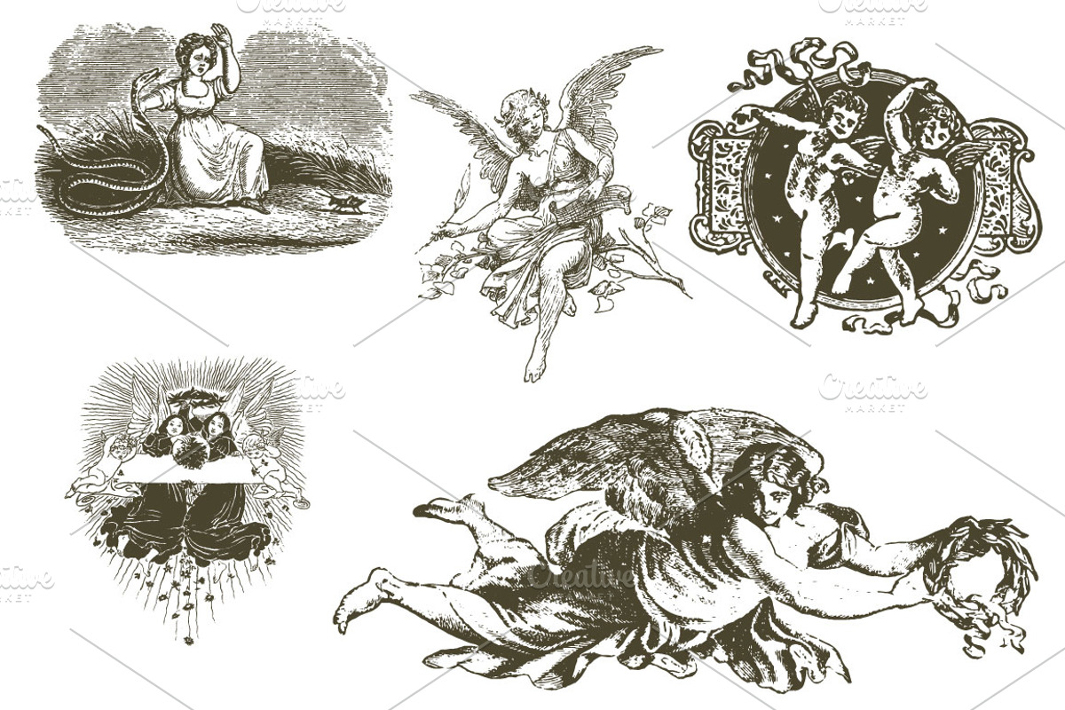 20 Saints & Angels, an Illustration by Baydream (Photo 5 of 5)