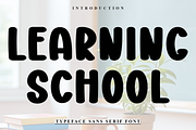 Learning School, a Handwritten Font by FreshTypeINK (Thumbnail 1 of 8)