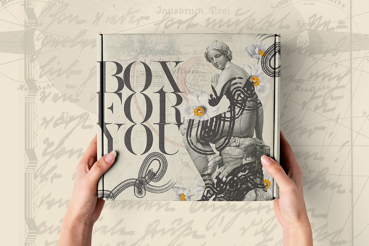 VINTAGE WOMEN COLLECTION | COLLAGES, an Object Graphic by Natali Batu (Photo 8 of 19)