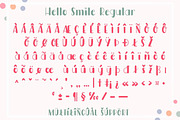 Hello Smile | Cute Display Font, a Handwritten Font by AnningArts (Thumbnail 8 of 8)
