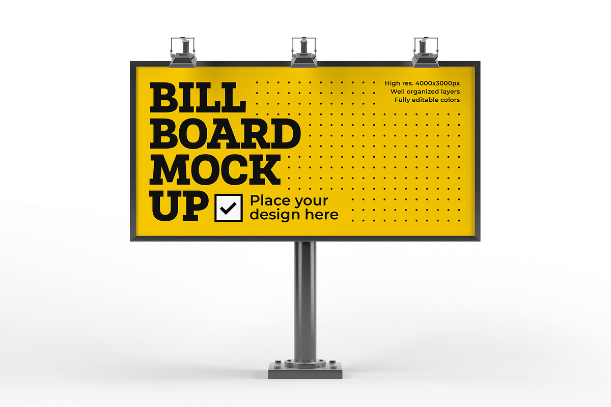 Billboard Mockup Set | Advertising, a Print Template by Deeplab (Photo 3 of 9)