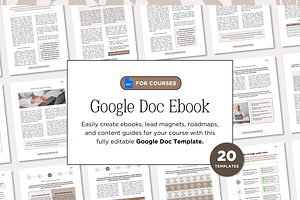 Google Docs Ebook Template