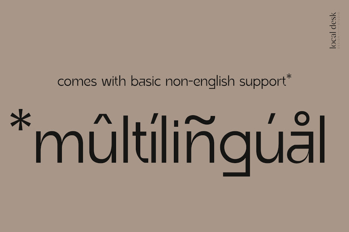 Altmark – a very unique sans, a Sans Serif Font by Local Desk Designstudio (Photo 4 of 23)