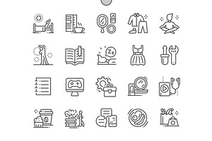 Lifestyle Line Icons