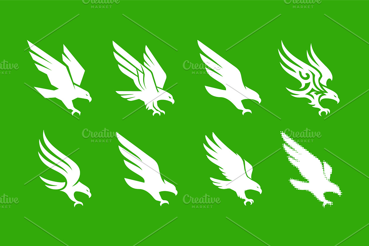 Eagle Silhouette Vector Dynamic, an Object Graphic by Artonix (Photo 2 of 3)