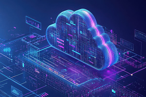 Digital cloud data network with glow