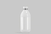 Glass Juice Bottle Mockup, a Packaging Mockup by renderstockmarket (Thumbnail 2 of 4)