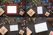 Candy Cane Lane Mockup Photo Bundle, a Print Template by Kudzu Camera (Thumbnail 3 of 5)