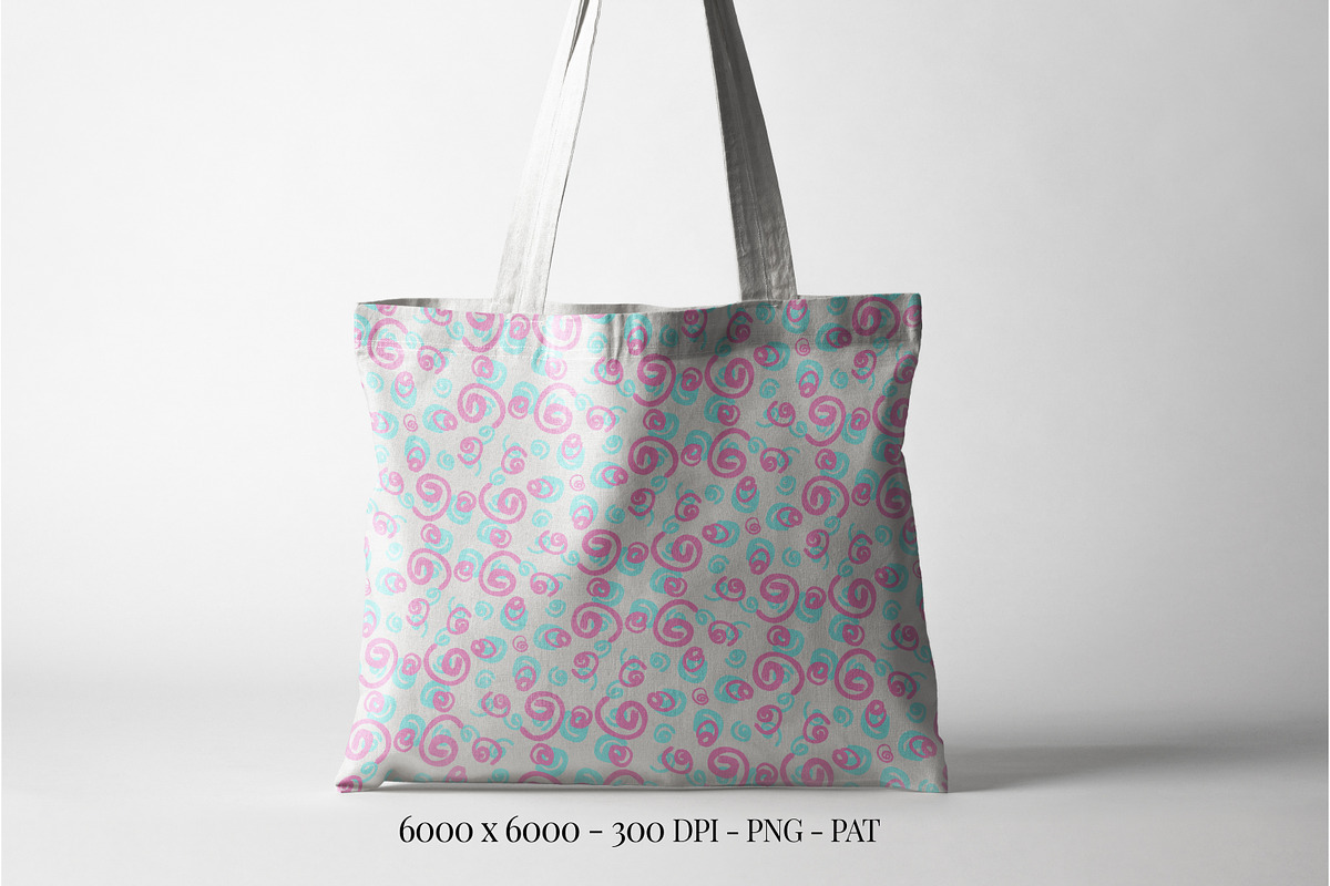 Organic Seamless Swirl Patterns, a Pattern Graphic by Declipo Patt (Photo 8 of 9)