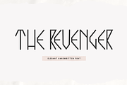 The Revenger - Elegant Handwritten, a Handwritten Font by overlaytemplates (Thumbnail 1 of 5)