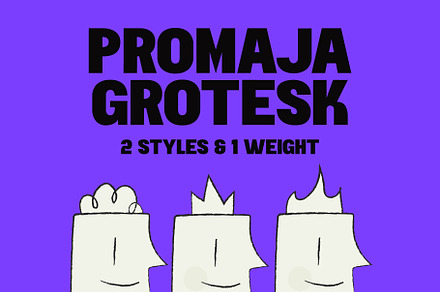 Promaja - Grotesk Type, a Sans Serif Font by Kulturë Type