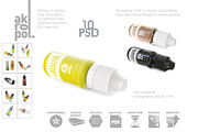 Unicorn Dropper Bottles Mock-up, a Cups & Container Mockup by akropol (Thumbnail 8 of 14)