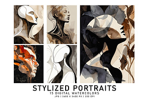 Stylized Portraits, a Person Illustration by Digital Art Creations