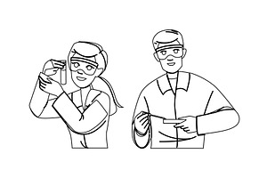 medicine hematologist blood vector, a Healthcare Illustration by pikepicture