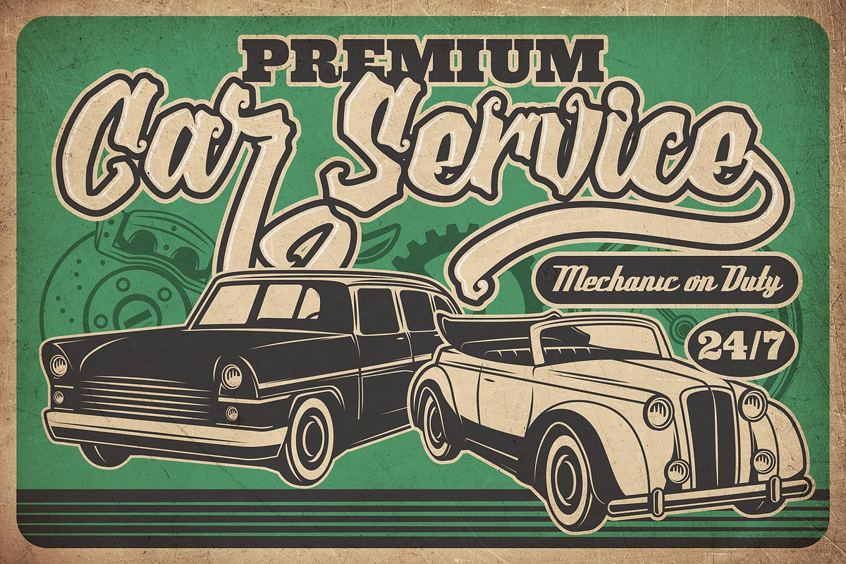 The Backyard - Retro Bold Script, a Script Font by figuree studio (Photo 4 of 8)