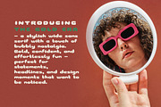 The Bold Era Chunky Vibe Sans Serif, a Sans Serif Font by Struvictory.art (Thumbnail 2 of 8)