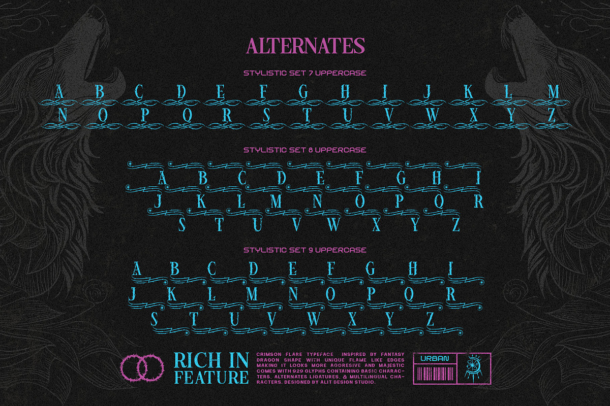 Alpha Spike Typeface, a Serif Font by alit design (Photo 13 of 17)