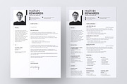 Minimal Resume Word, Photoshop, a Resume Template by Axpand (Thumbnail 5 of 7)