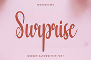 Surprise, a Handwritten Font by FreshTypeINK (Thumbnail 1 of 7)