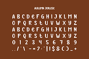 Autumn Joituse - Tropic Font, a Sans Serif Font by Iqsiart Studio (Thumbnail 5 of 6)