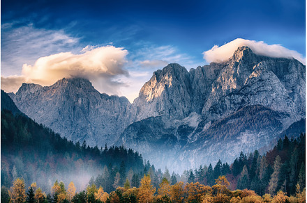 Triglav mountain peak at sunrise, a Nature Photo by Nature and travel