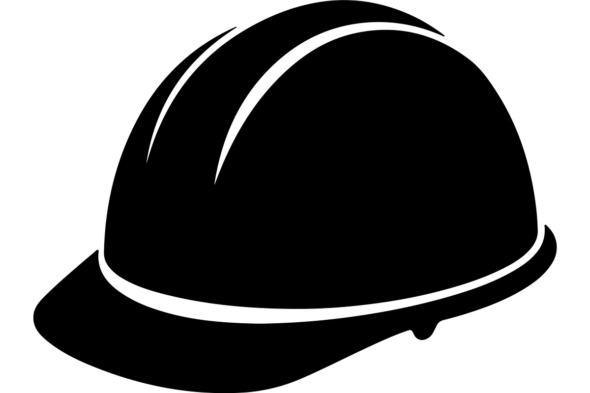 Safety Helmet Silhouette Bundle, a Work Illustration by balal (Photo 5 of 13)