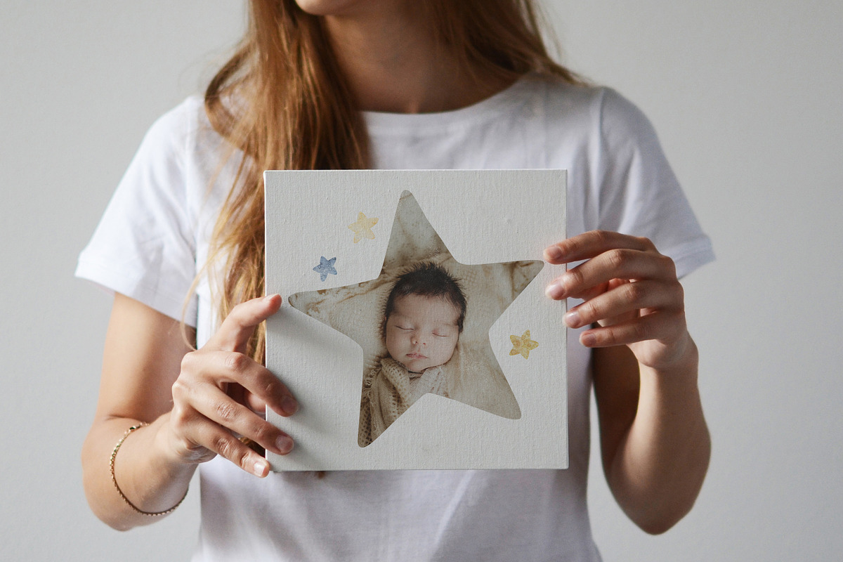 Newborn Frames photo masks, an Object Graphic by BrownLeopard (Photo 5 of 8)