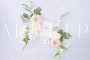 Styled flatlay invitation - Warmth01, a Merchandise Mockup by The Amore Vault (Thumbnail 2 of 3)