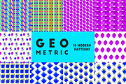 geometric patterns set 2020, a Pattern Graphic by designbydi (Thumbnail 2 of 8)
