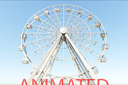 Ferris wheel 3d model vray, an Architecture 3D Model by konstantin.ermolaev (Thumbnail 1 of 9)