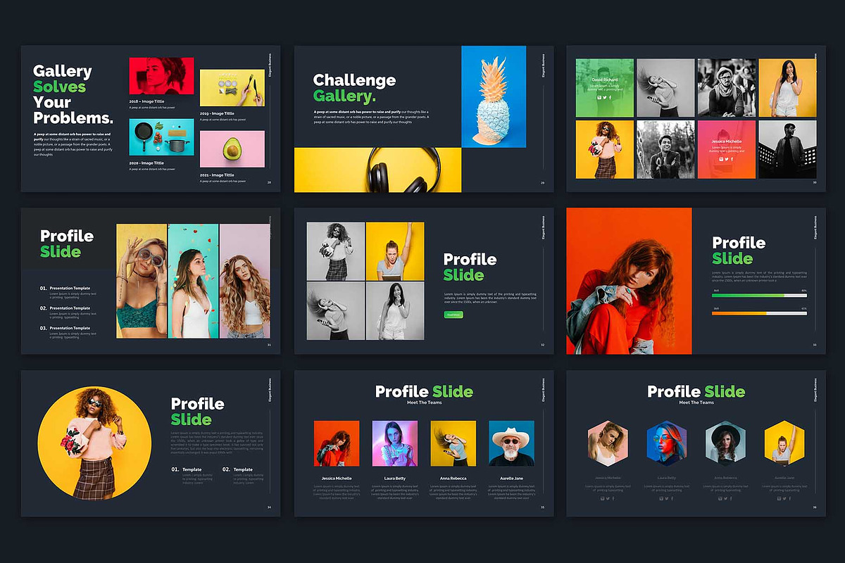 Presentation Summit Template, a Presentation Template by Digitcase x ...