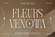 Elegant Modern - Fleurs Venotta, a Serif Font by Shakira Studio (Thumbnail 1 of 10)