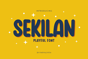 Sekilan - Playful Font