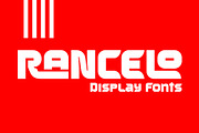 RANCELO - BOLD DISPLAY FONT, a Sans Serif Font by AuthenType (Thumbnail 1 of 11)